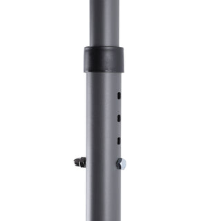Manual Retractable Patio Awning, UV Resistant Sun Shade With No Drill Installation