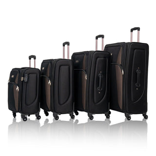 4 Piece Set Softshell Luggage