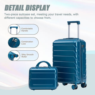 Spinner Luggage Set & Combination Lock