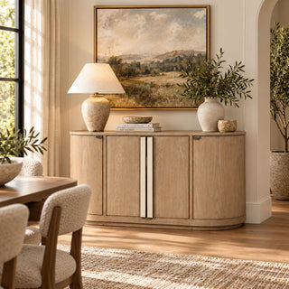 Demilune - Server - Beige
