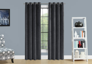 2 Pieces Set, Curtain Panel, Room Darkening, Grommet, Contemporary & Modern