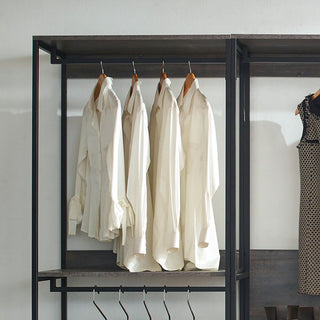 Monica - Walk-In Closet System & Modular Design - Rustic