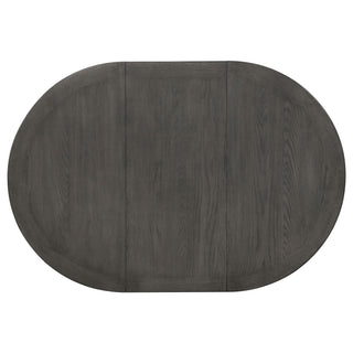Ingall - 5 Piece Set With Storage Table And Upholstered Chairs - Medium Gray
