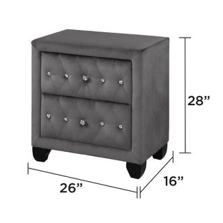 Sophia - Upholstered Bedroom Set