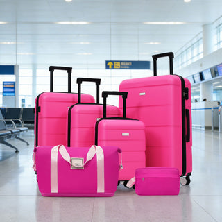 Hardshell Luggage Set 6 Piece With Duffel & Toiletry Bag