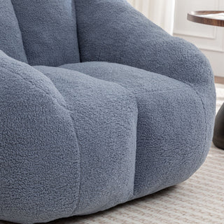 Comfy Bean Bag Chair With Memory Foam Filler, Tufted Soft