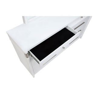 Robinson - 8 Drawer Dresser With Mirror - White