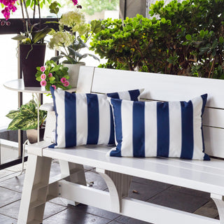 Horizon Stripe Pillow Outdoor & Indoor