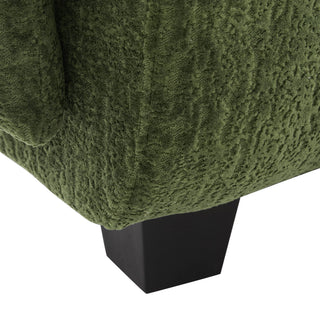 3 Seater Sofa Couch With Curved Armrests