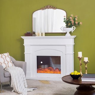 Arch Mirror, Baroque Inspired Wall Decor For Bathroom, Bedroom, Living Room