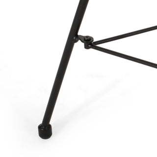 Nusa - Modern Rattan Side Table With Tempered Glass Top