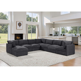 Modern Reversible Modular Sectional