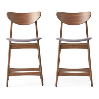 Elegant Counter Height Chair With Cushioned Seat