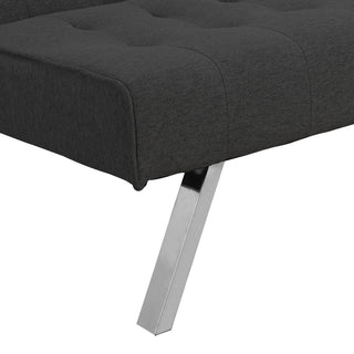 Modern Sofa Bed With Wood Frame And Stainless Legs