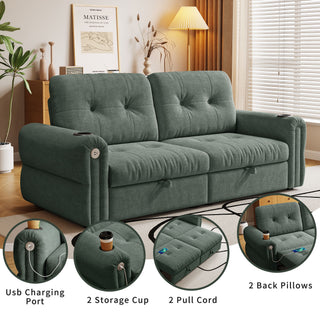 Cloud Like Convertible Sofa Bed With For Living Room