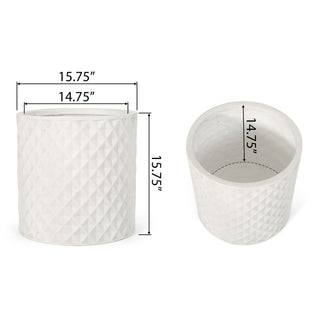 Planter - Antique White