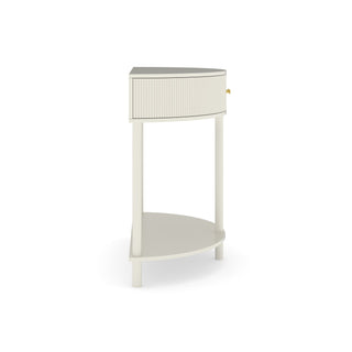 Demi Lune - Console Table With 2 Storage Drawers