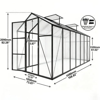 Gain Height Windproof house With Raised Base