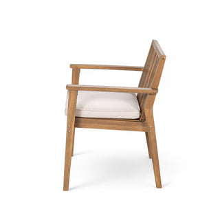 Patio Dining Chair, Comfortable Waterproof Seating (Set of 2)