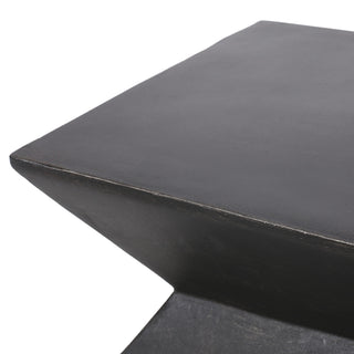 Outdoor Lightweight, Concrete Side Table - Copper