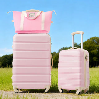 Hardshell Luggage Sets 2 Pieces + Bag Spinner Suitcase With Tsa Lock Lightweight 20" / 28"