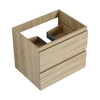 Wall Mounted Bathroom Vanity And Sink, 2 Soft Close Drawers