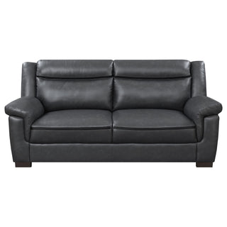 Borden - 2 Piece Living Room Set With Smooth Upholstery - Gray