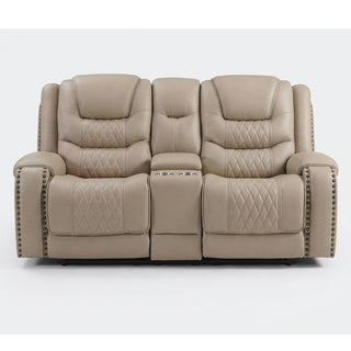 Power Motion Sofa Set With USB Ports And Adjustable Headrests