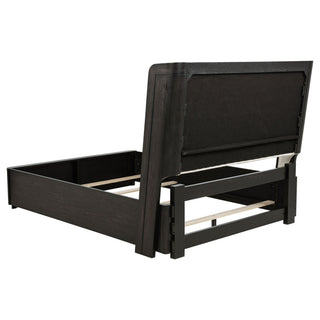 Bangor - Wingback Bed With Upholstered Headboard