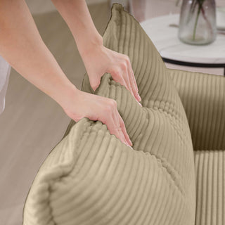 Elegant Oversized Sectional Sofa Set With Deep Seats And Flexible Layout