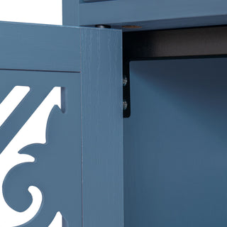 2 Door 2 Drawer Elegant Cabinet