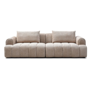 4 Seater Sectional Sofa For Living Room Spaces - Camel