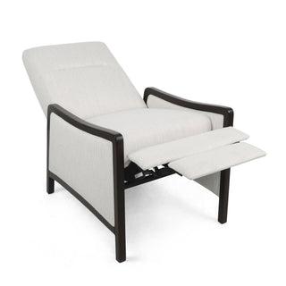 Drury - Contemporary Fabric Upholstered Pushback Recliner