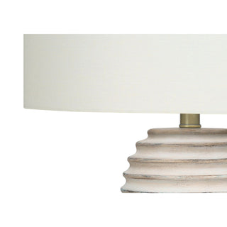 Lighting, Table Lamp, Resin, Transitional - Cream