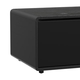 Halo - Smart Coffee Table With Fridge And Speaker - Black