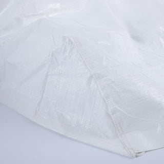 10 X 20 Ft Carport Canopy Cover Replacement Heavy Duty Waterproof Fabric With 36 Bungee Cords UV & Tear Resistant (Cover Only) - White