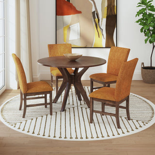 Santa Barbara - Round Dining Table - Walnut