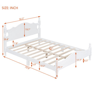 Platform Bed Frame With Slat Support