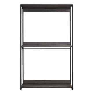Monica - Walk-In Closet System, Modular Storage - Rustic