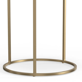 Drake - 2 Piece Nesting Table - Antique Nickel / Antique Copper