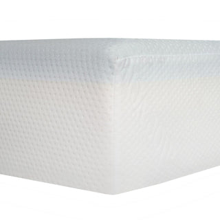 6" Firm Gel Memory Foam Mattress In A Box, Soft Double Layered Mattress Bed - White - Full