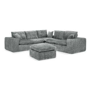 Sectional Sofa With Moveable Ottoman