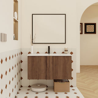 Floating Bathroom Vanity With Sink Combo