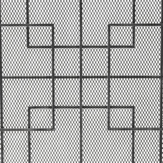 Dorothy - Modern Single Panel Iron Fire Screen