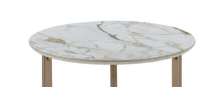Aziz - Sintered Stone Top Round Coffee Table