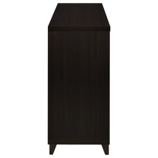 Nyler - 3 Drawer Rectangular TV Console - Cappuccino