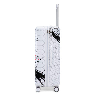 Luggage With Printed Pattern, Combination Lock