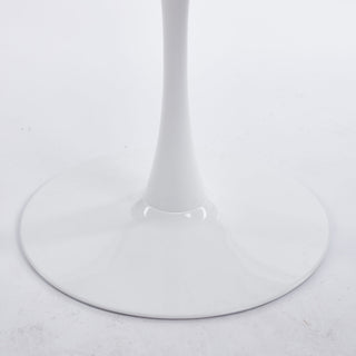 Mid-Century Tulip Dining Table With Round Top