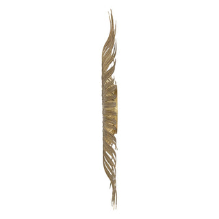Retro DesignSunburst Metal Wall Mirror Decorative Mirror For A Bedroom Dressing Room, Hallway Or Living Space - Gold