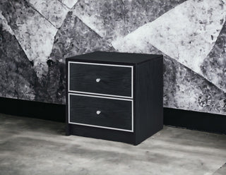 Jabir - Accent Table - Black / Silver